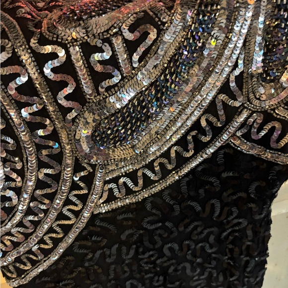 Stunning and elegant rare Lawrence Kazar cocktail dress - Picture 7 of 10